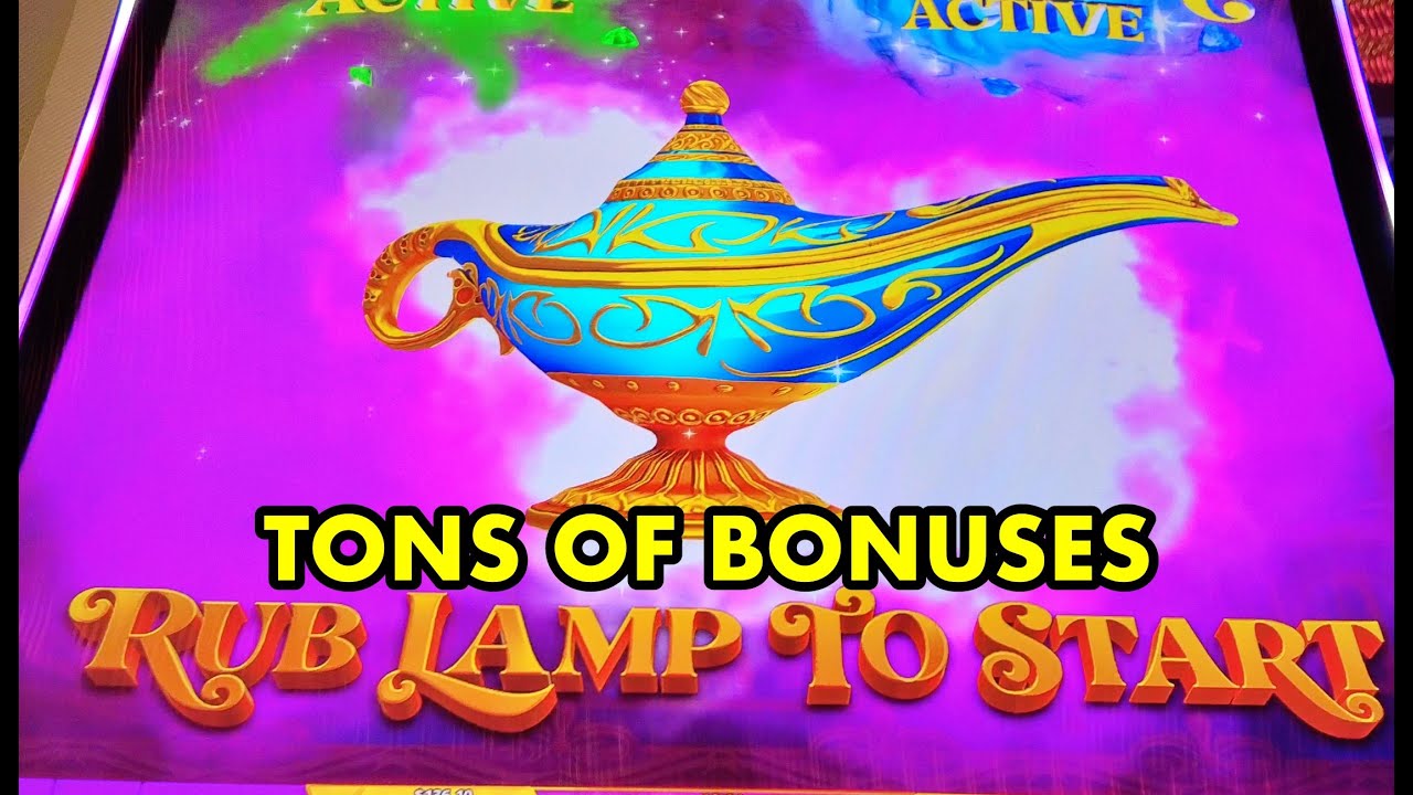 TONS of Bonuses on Mystery of the Lamp!
