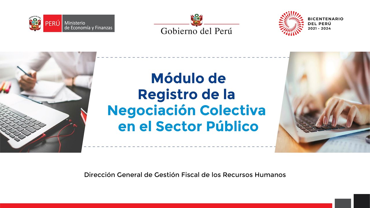 Módulo de Registro de la Negociación Colectiva - Parte 1