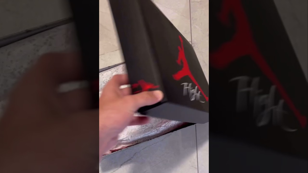 Jordan 4 Red Thunder unboxing👟🔥