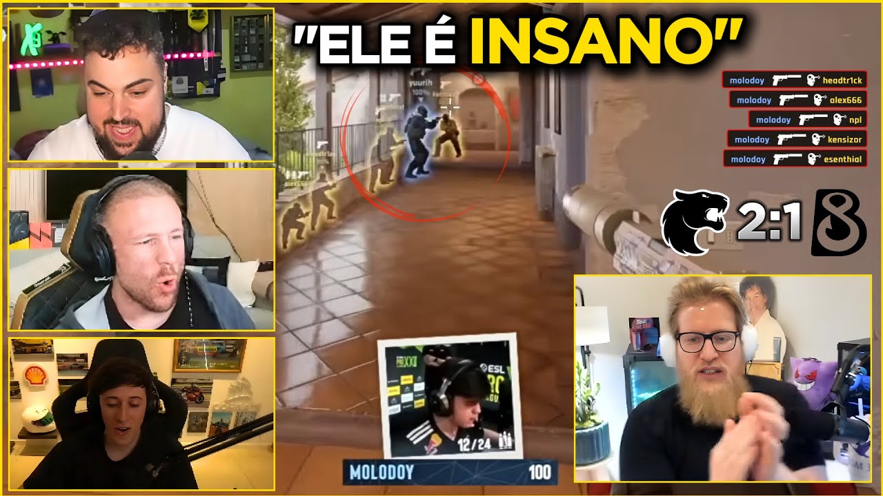 REA&Ccedil;&Otilde;ES dos GRINGOS com A VIT&Oacute;RIA e CLASSIFICA&Ccedil;&Atilde;O da FURIA CONTRA a B8! (LEGENDADO)
