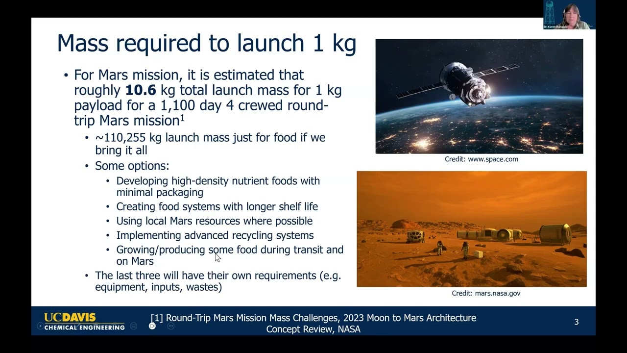 Figures of Merit for Space Bioproduction Systems (Future Foods for Space, Webinar #4)
