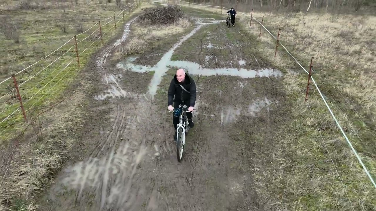 Fahrradtour Neue Harth DJI Mini 4 Pro Active Track