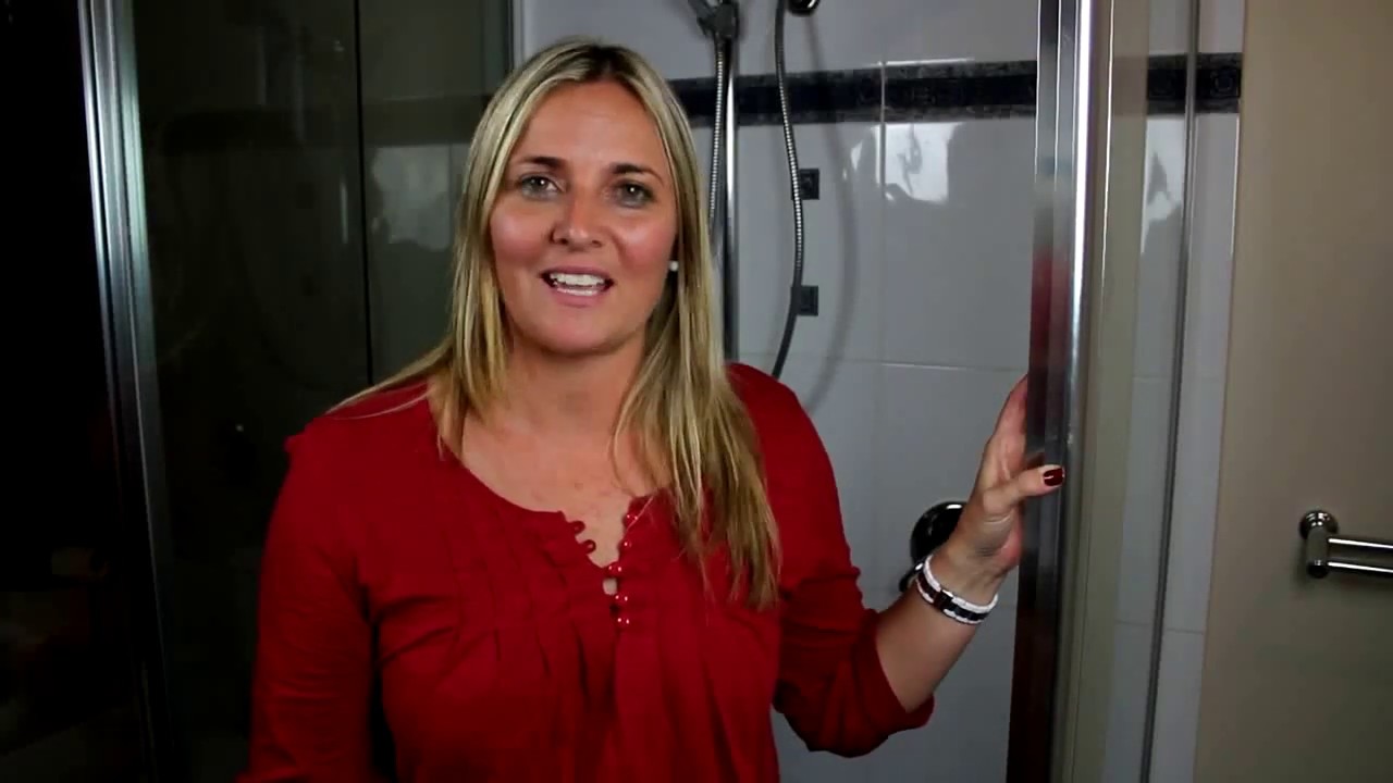 Cleaning The Shower With Back Pain