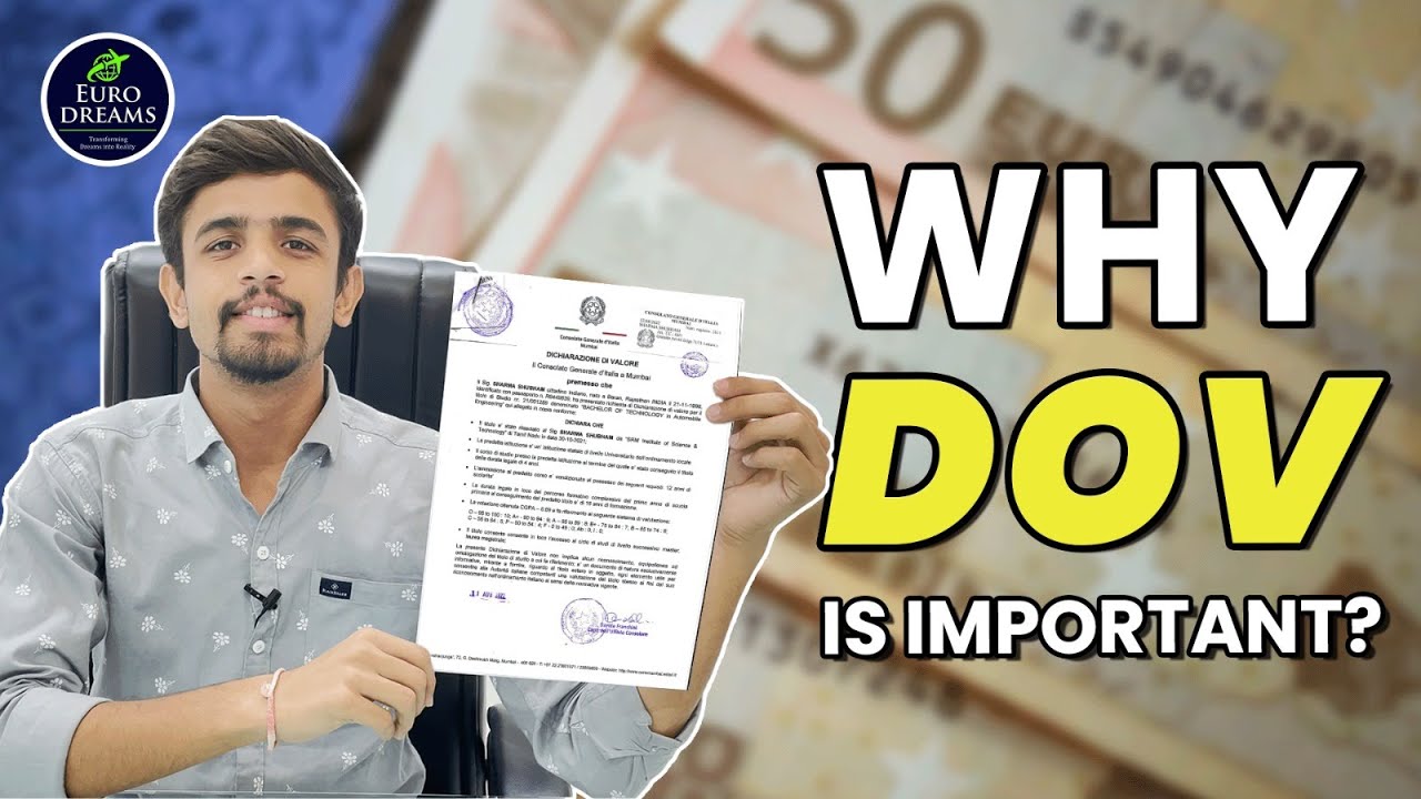 Почему для обучения в Италии требуется виза DOV?