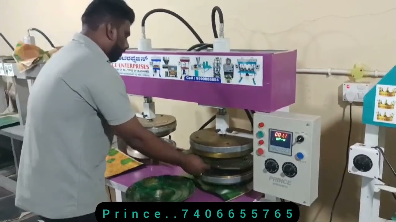 Paper Plate Making Machine..Call..7406655765