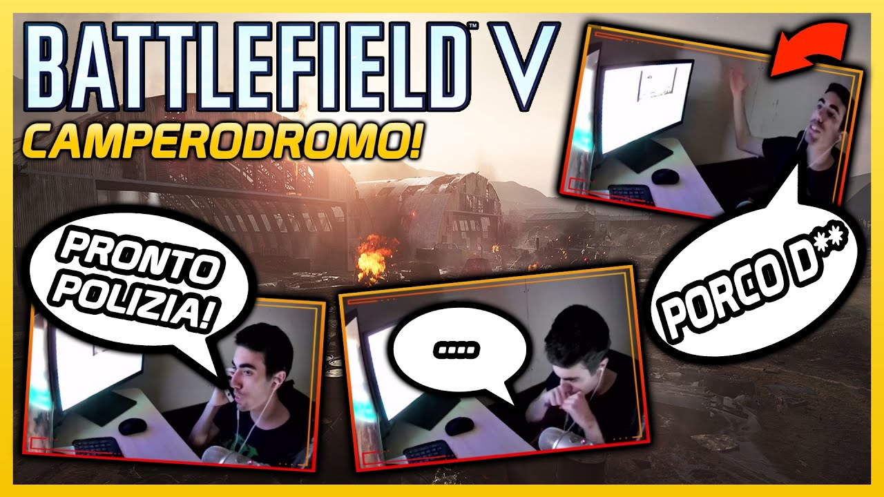 Ho Bestemmiato Molto su Camperodromo | Battlefield 5 ITA