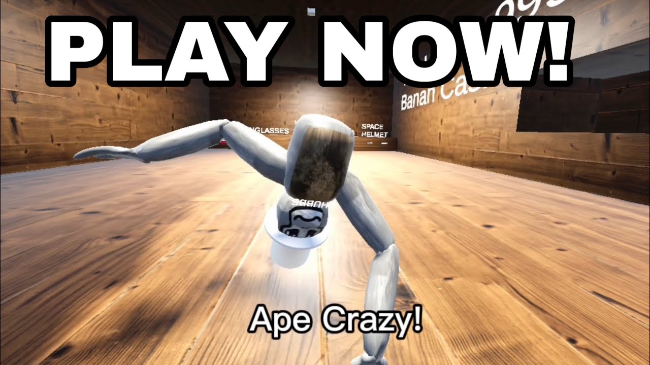 My OFFICIAL RELEASE of my Gorilla Tag Fan Game, Ape Crazy!