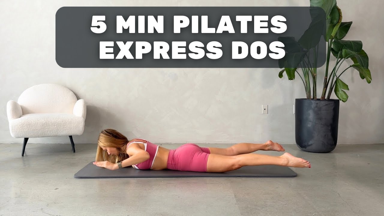 5 MIN PILATES EXPRESS DOS | SANS ÉQUIPEMENT | JESSYPILATES