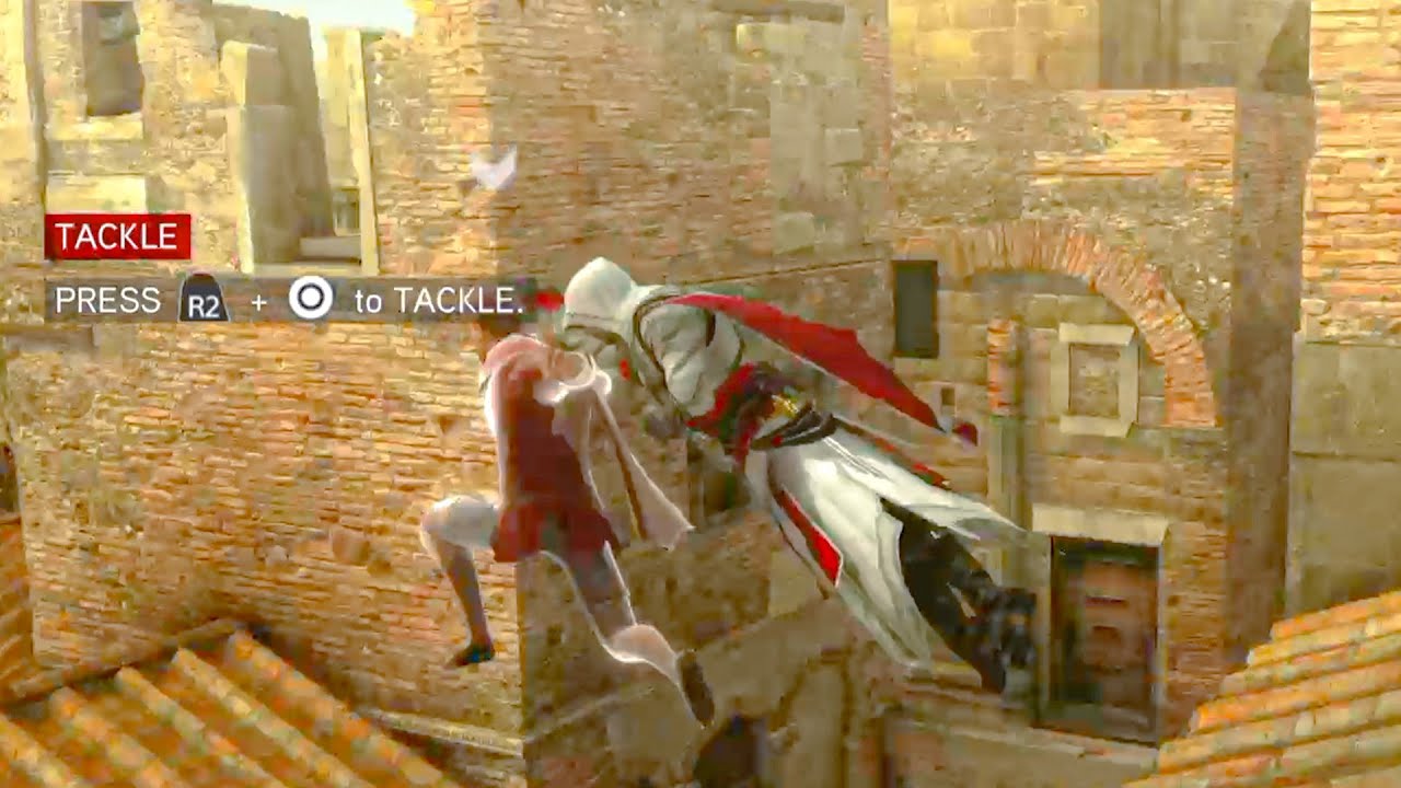 Ezio Is Just Showing Off...