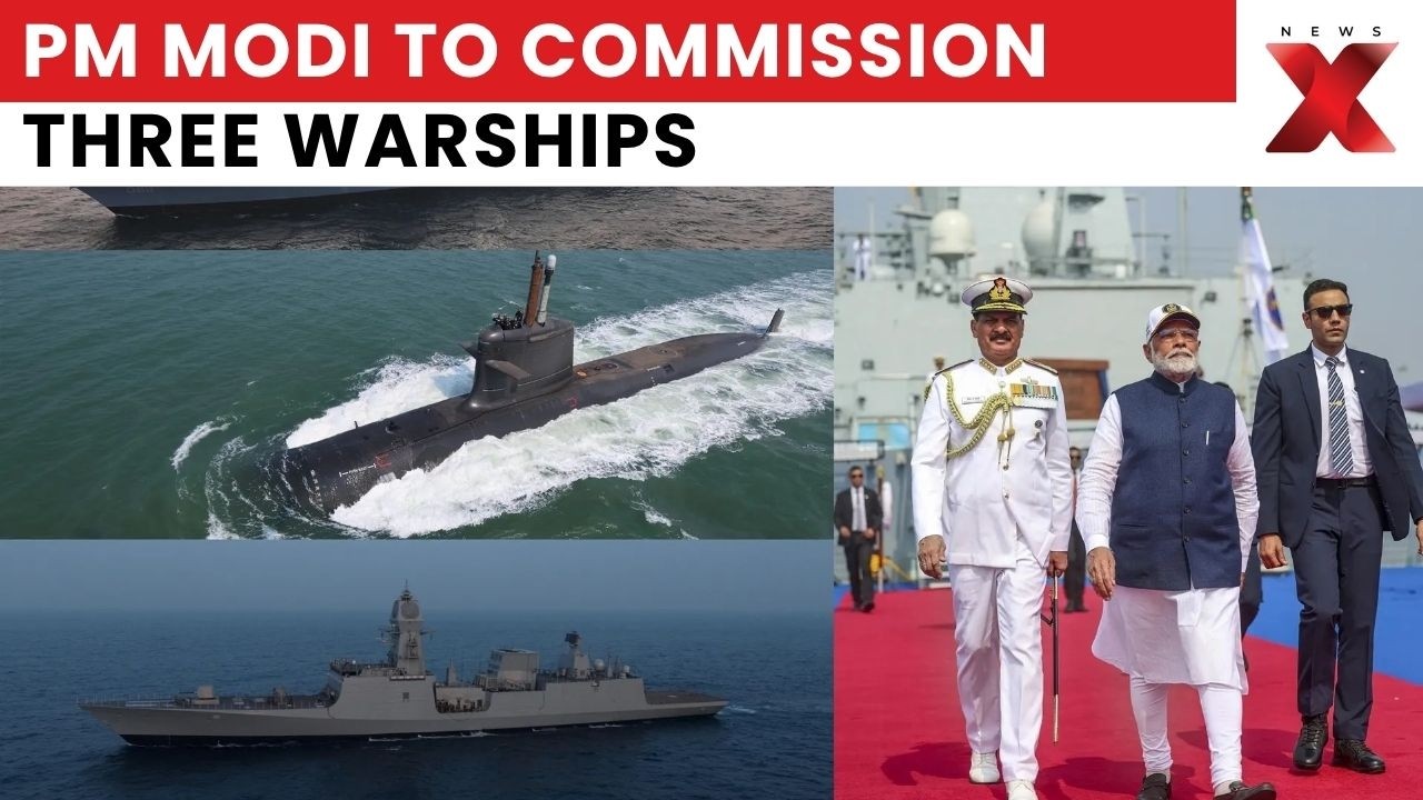 PM Modi to Commission Three Indigenous Warships on Yoga Day | NewsX