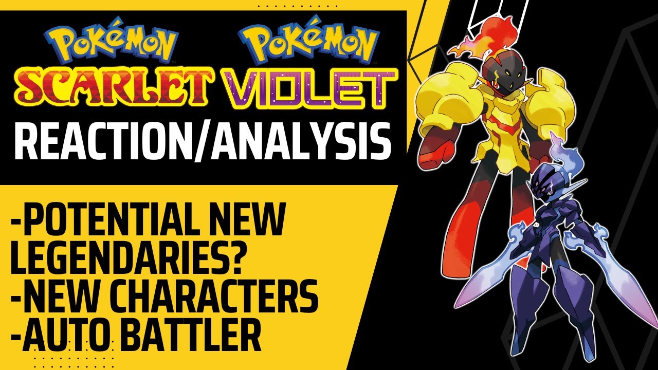 Potential New Legendaries? New Characters & Auto Battle | Pokémon Scarlet & Violet Reaction/Analysis