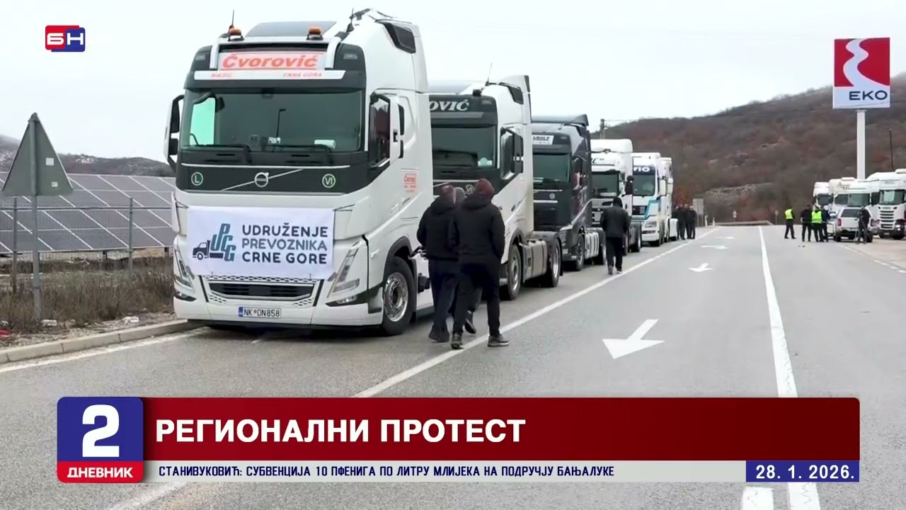 Prevoznici nastavljaju sa blokadom teretnih graničnih prelaza sa EU dok se ne ispune njihovi uslovi