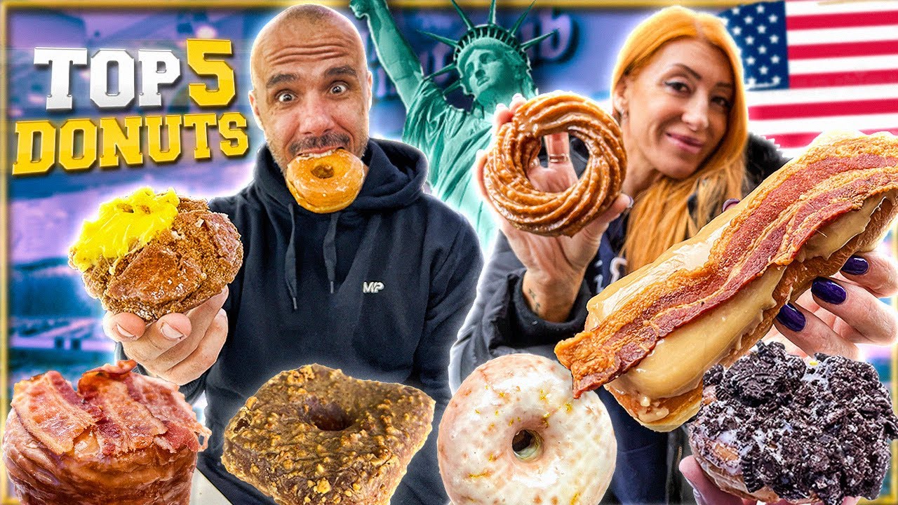 LOS MEJORES DONUTS DE NUEVA YORK * NO PUEDES PERDERTELOS*