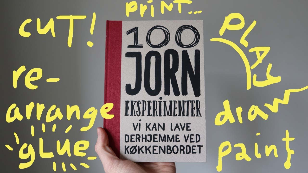 Asger Jorn -100 experiments we can make at home at the kitchen table