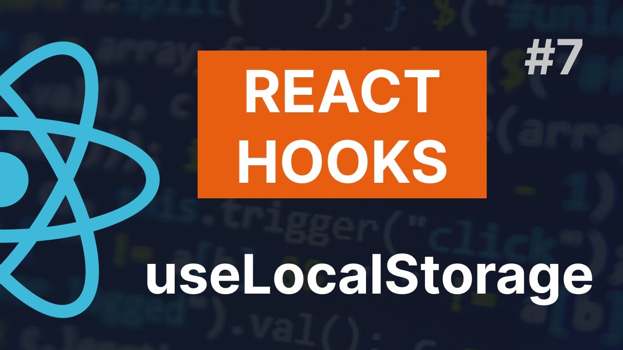 #7: React Hooks | Кастомный Хук useLocalStorage | Custom Hook useLocalStorage
