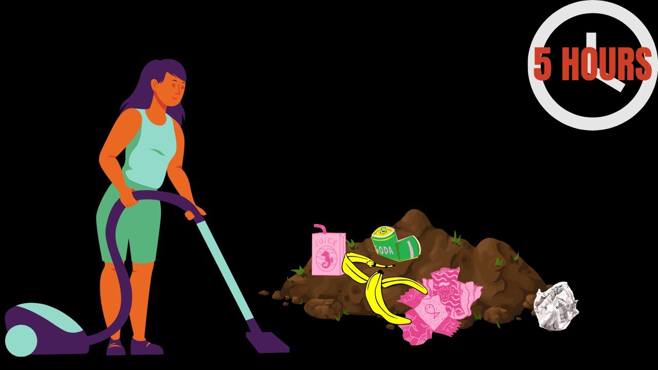 VACUUMING THE NASTIEST FLOOR EVER!!! *Black Screen* Vacuum suction sounds! LISTEN AT YOUR OWN RISK!