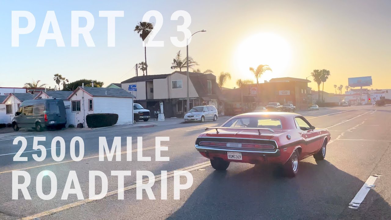 2,500 Mile Road Trip in the 5.7 Hemi Swap 1970 Challenger Part 23: California West Coast to Seattle