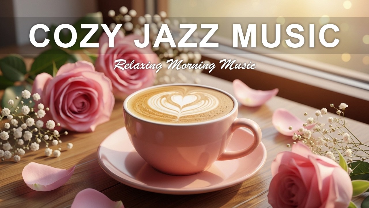 Cozy Jazz Music☕Soft Coffee Jazz - Smooth & Relaxing Jazz for Work, Study & Sleep