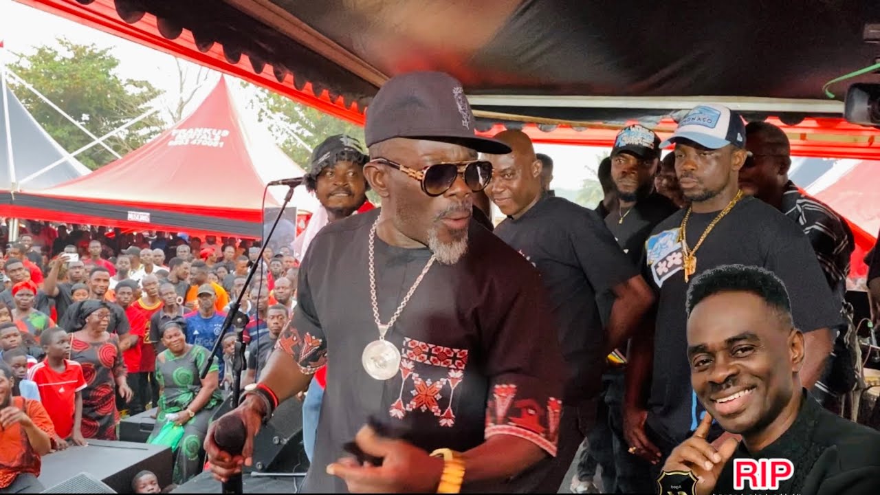 Nana Tabri stole the Show at Yaw Sarpong One week Observation at Asuofua #nanatabriliveband 