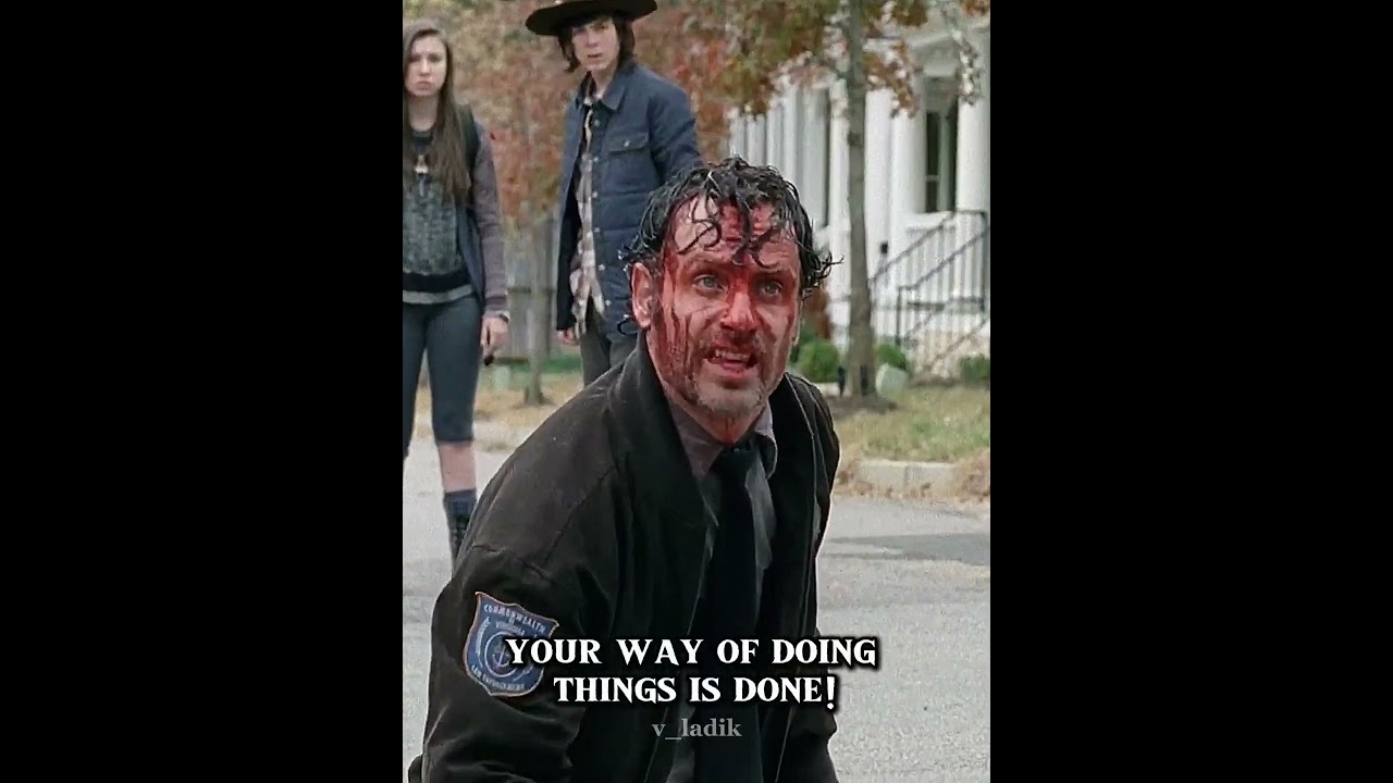 Moment when Rick became Shane [The Waking Dead] #shorts