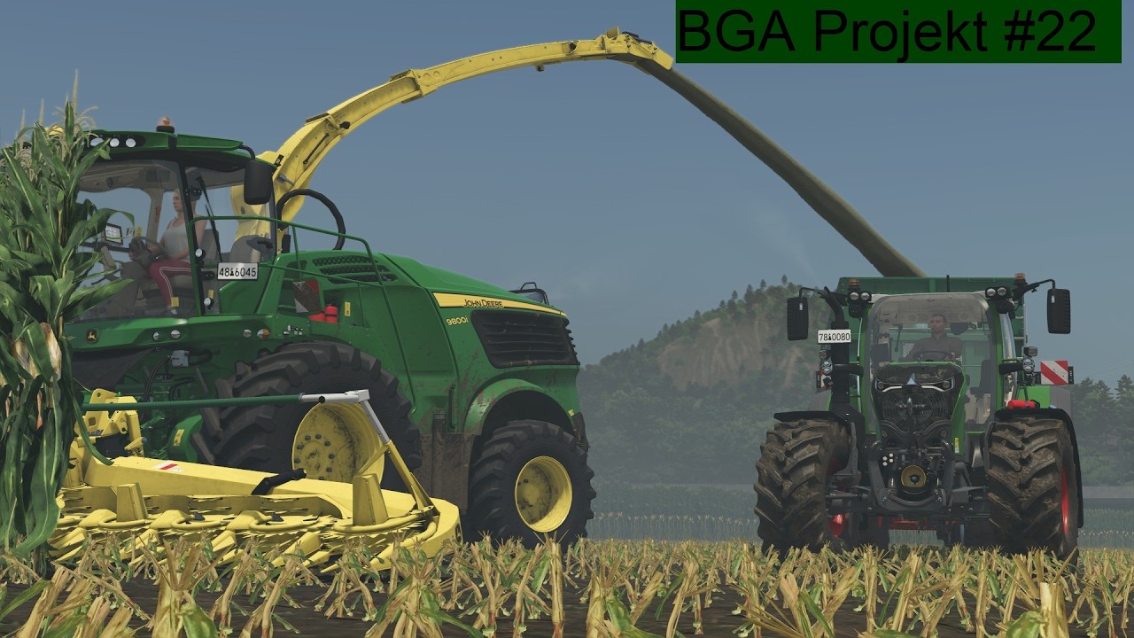 XXL Mais Ernte geht los BGA Projekt #22