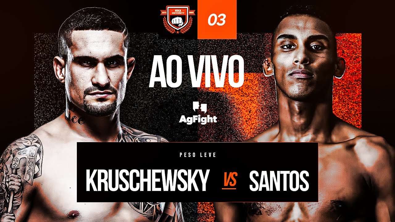 MMA UNIVERSITY 3 AO VIVO | TRANSMISS&Atilde;O COMPLETA NA AG FIGHT