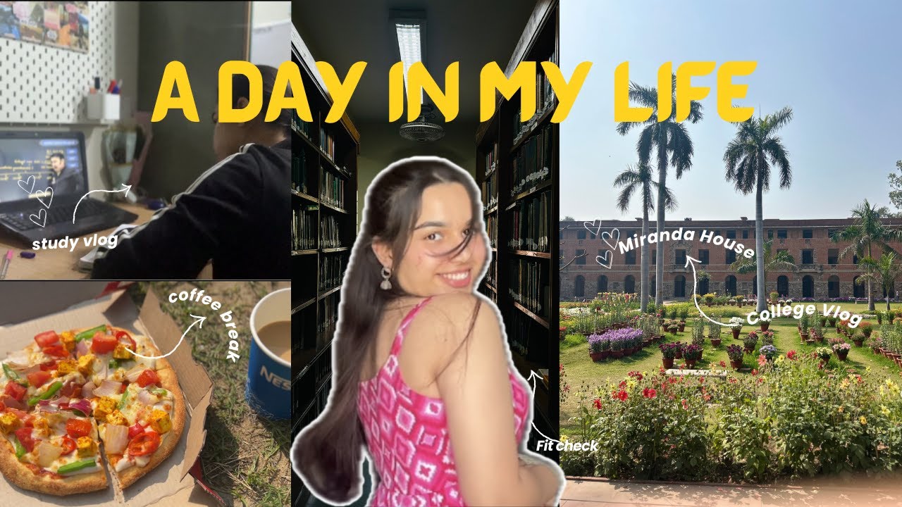 A Day in My Life🌞🌿 | Miranda House Student 🎓 + UPSC Aspirant Routine📝