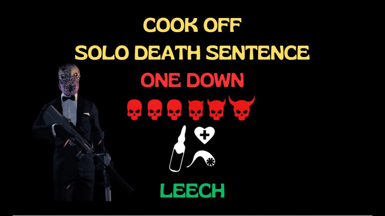Payday 2 - Cook Off DSOD Solo (Leech Build)