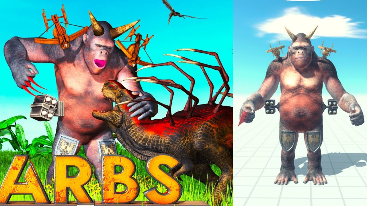 Mainscreen Goro The Giant Vs Every Unit ARBS | Animal Revolt Battle Simulator