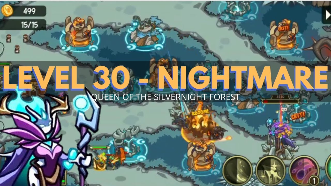Empire Warrior TD: Level 30 - NIGHTMARE / NEW MAP VERSION