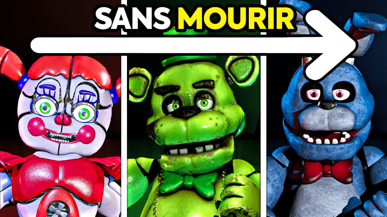 Finir TOUS les Five Nights at Freddy's Sans Mourir !