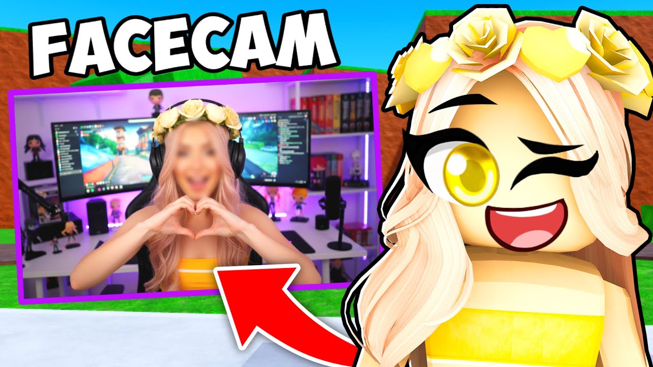 we played roblox with FACECAM..