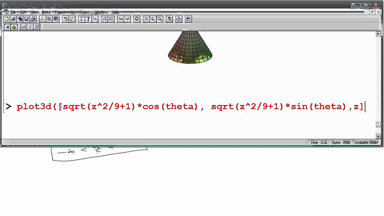 Parametrizations-Part 4-hyperboloids