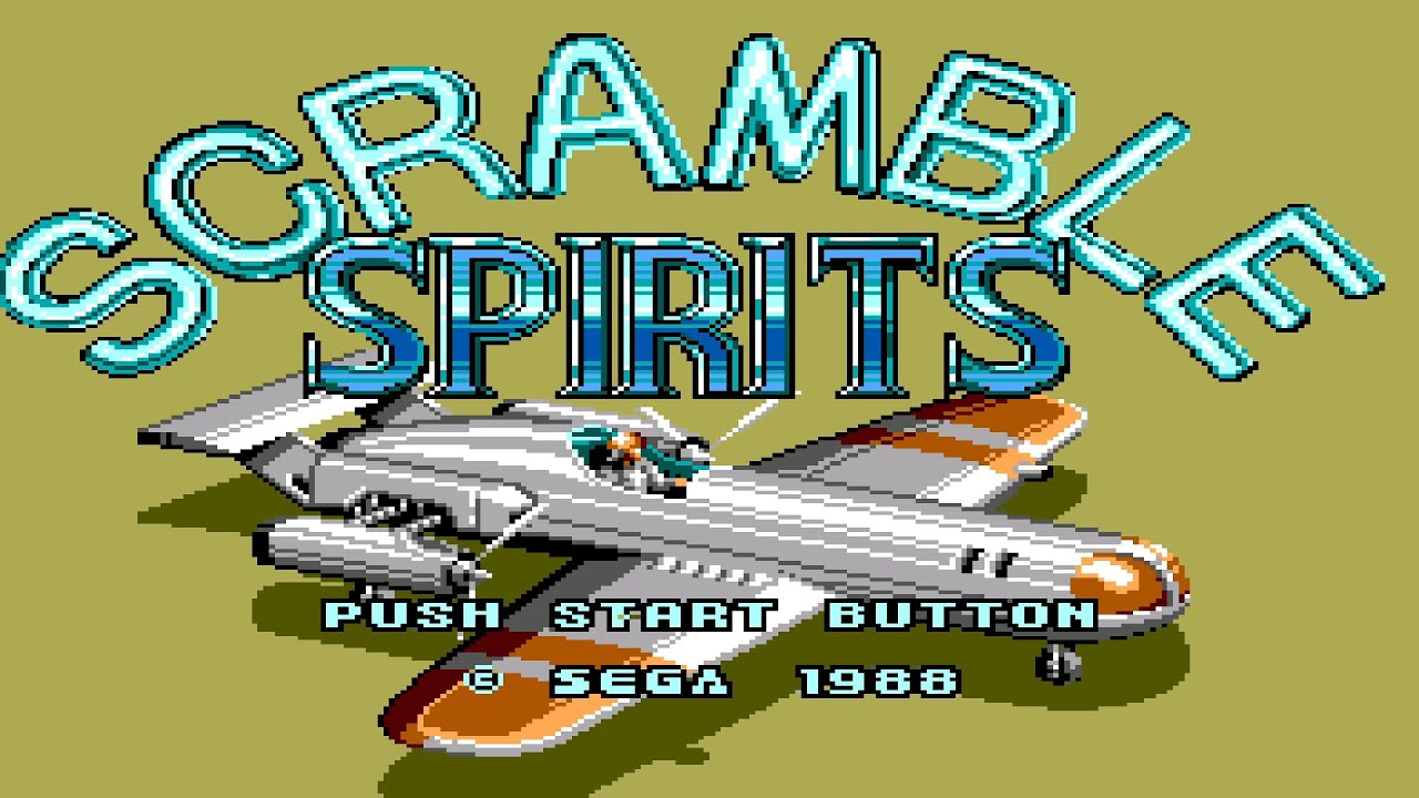 Scramble Spirits - Master System Longplay (2 Players; FM)