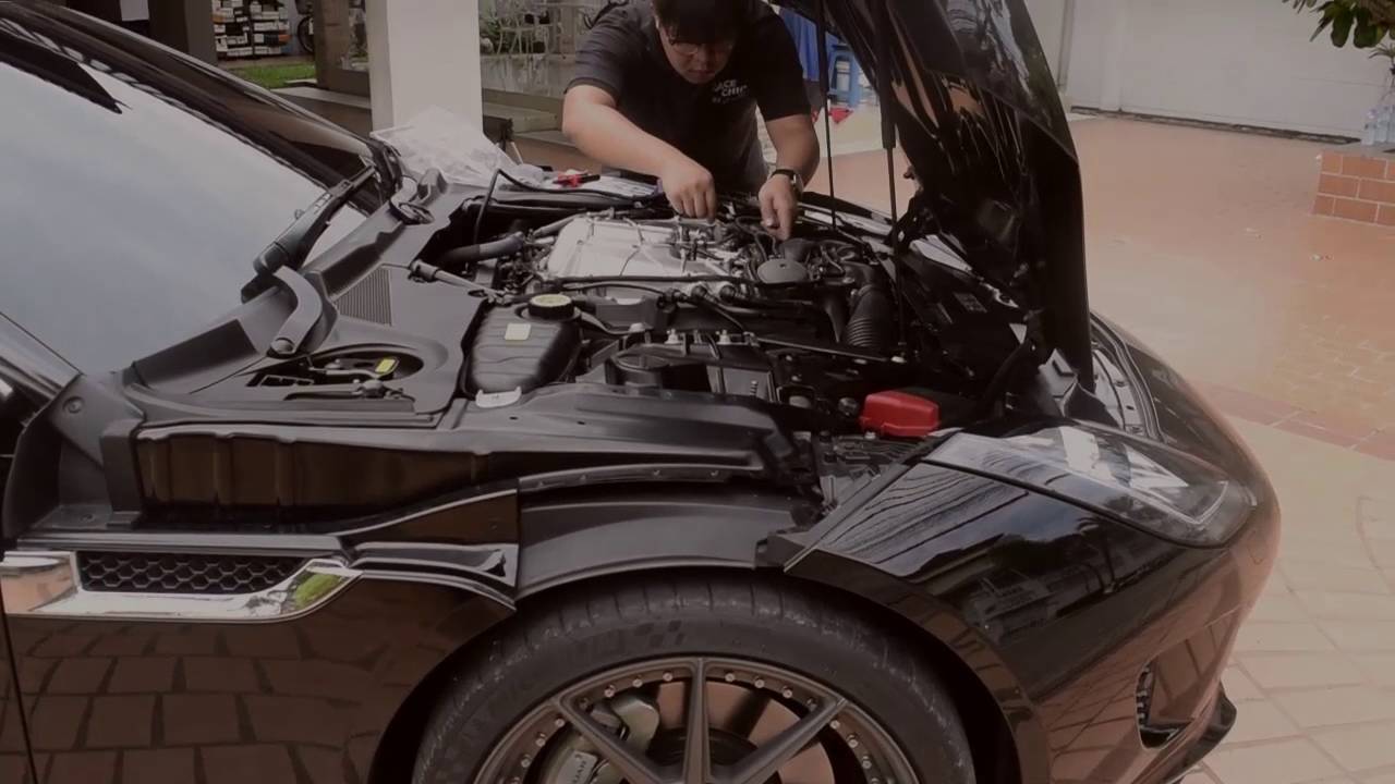 jaguar  F type V6 3.0L SUPERCHARGE With RaceChip Ultimate thailand_ByJoke