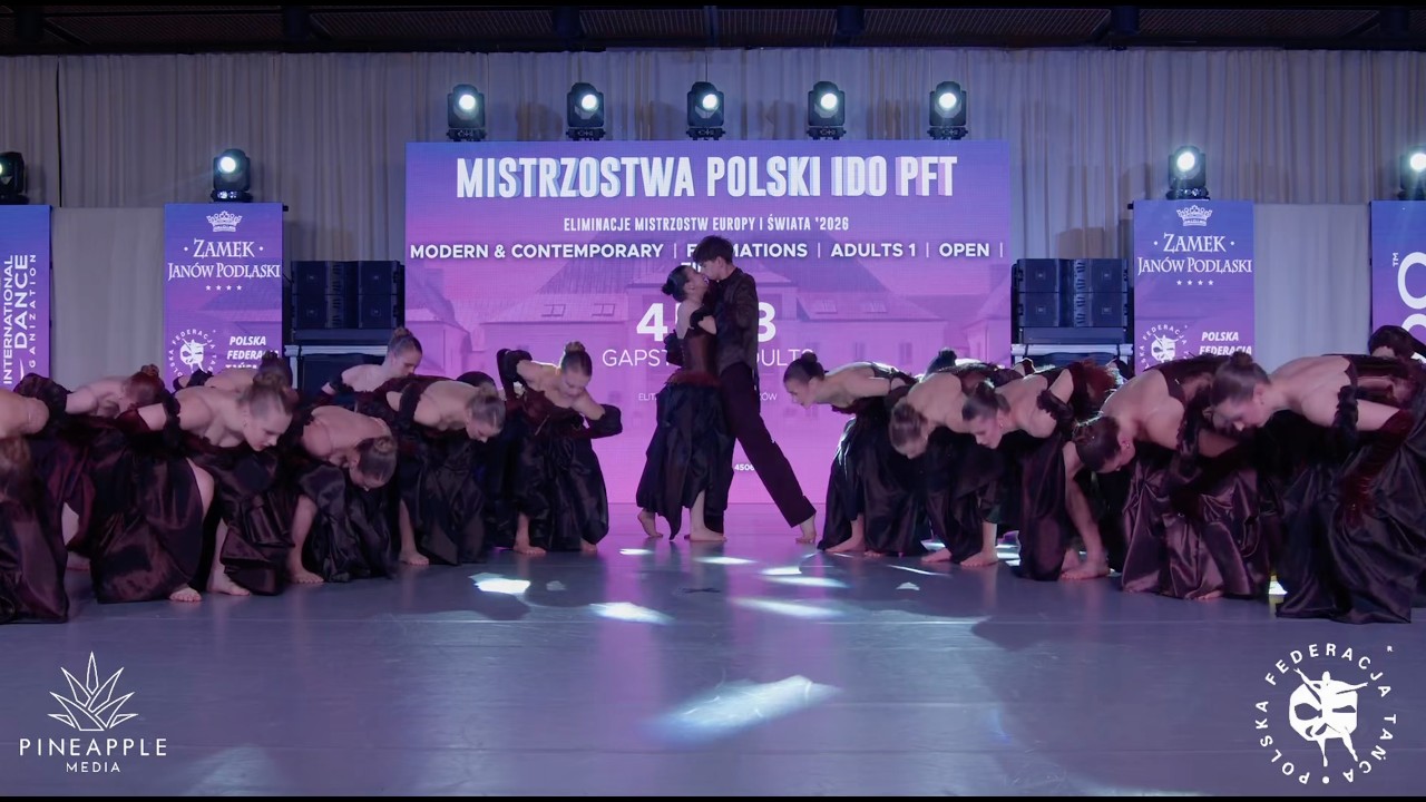 GAPSTEAM ADULTS 🏆 Modern Formations, MP IDO PFT Modern&Contemporary, Ballet Jan&oacute;w Podlaski 2026