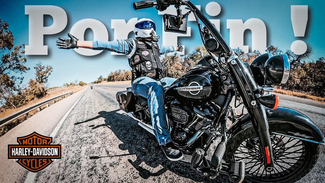 Proyecto terminado! Rines Mamooth y Llantas en mi  Heritage Softail HD
