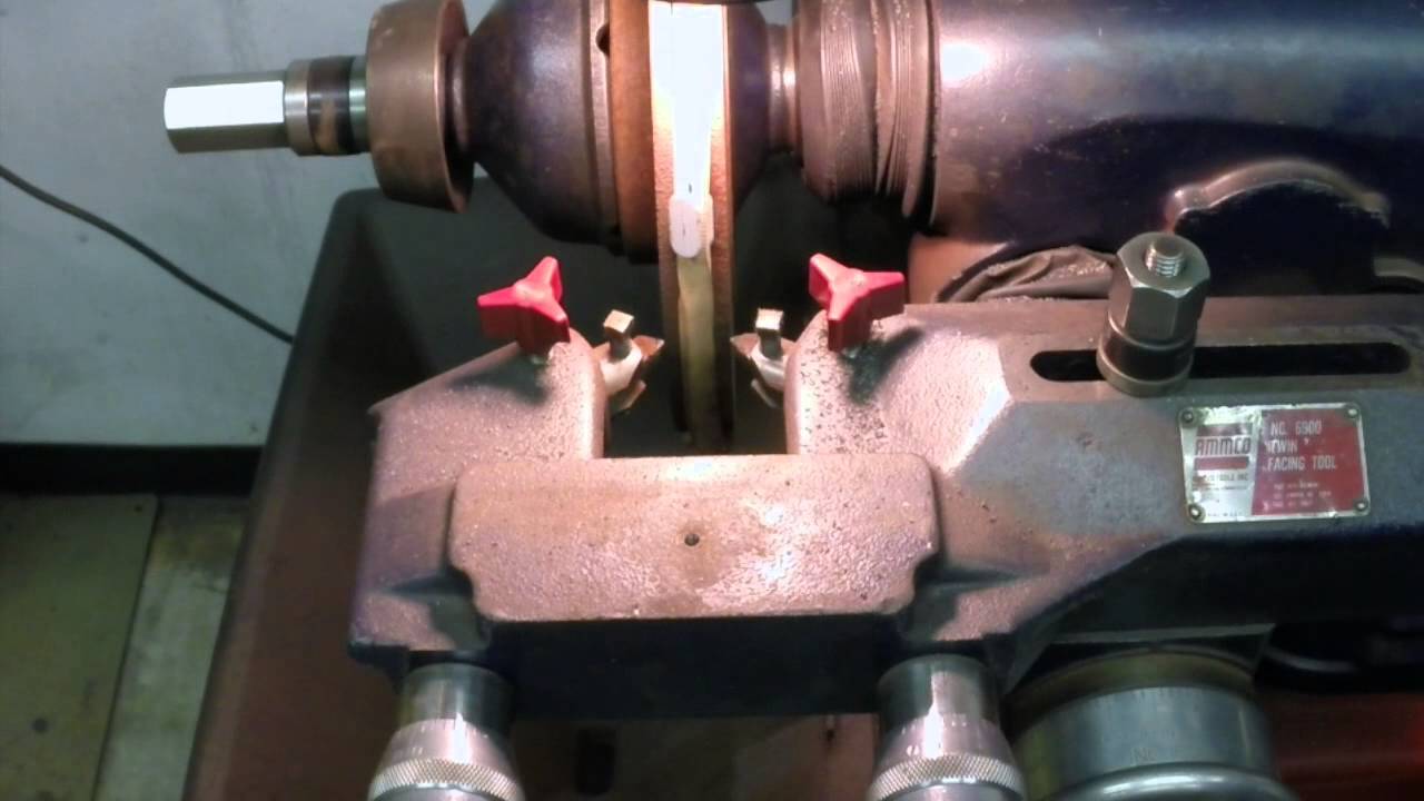 AMMCO Model 4000 and 7000 Brake Lathe Usage
