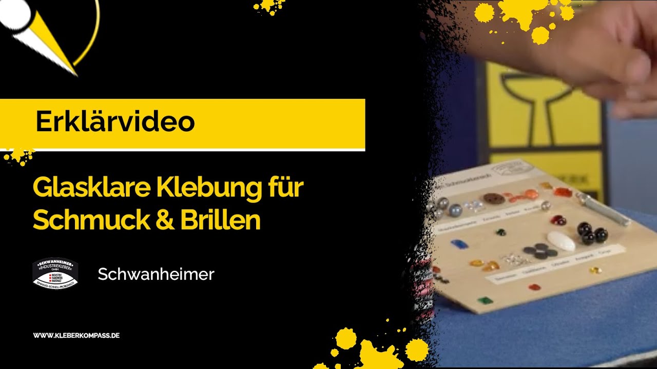 Glasklare Klebung für Schmuck & Brillen 👑✨ Deshalb vertrauen Juweliere & Optiker auf Schwanheimer!