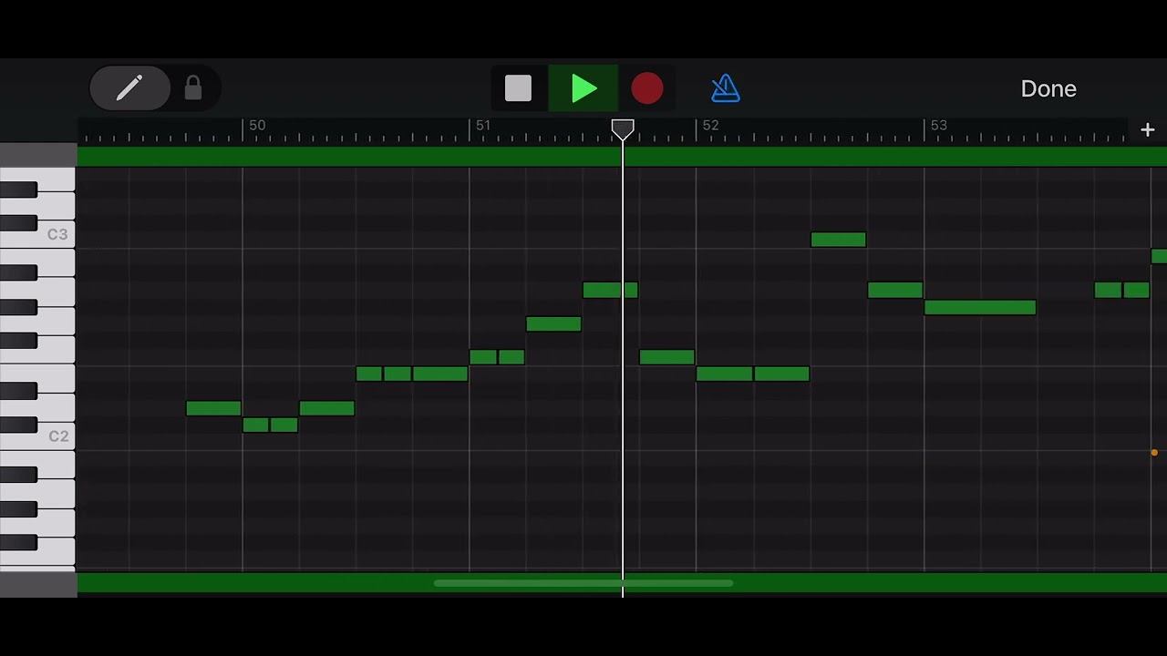 Quartet piece, “Lord, Let Me Know Mine End” - Bass part, tempo 105