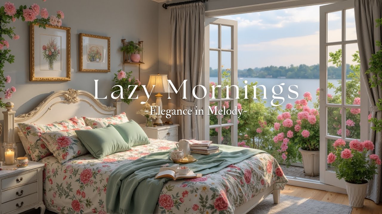 Lazy Mornings by Piano on the Lake - Slowy Waking Up with a Warm Coffee 🎹 Piano Collection