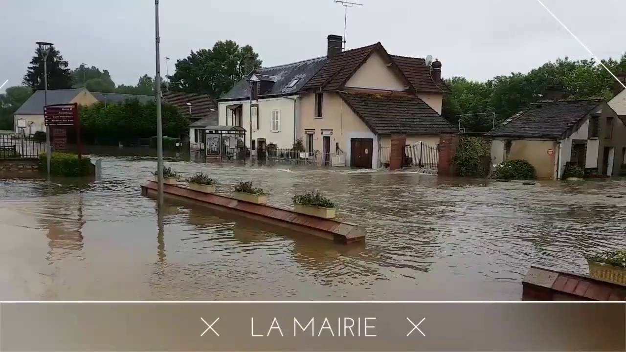 Inondations Cepoy ( Montargis Loiret )