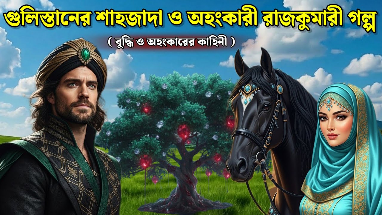অহংকারী রাজকুমারী ও বুদ্ধিমান রাজকুমার অলৌকিক কাহিনী || গুলিস্তানের বাদশাহের রহস্যময় ৩ টি স্বপ্ন ||