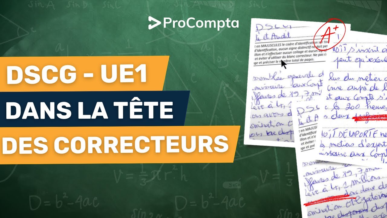 DSCG 2024 : Dans la tête des correcteurs de l'UE1