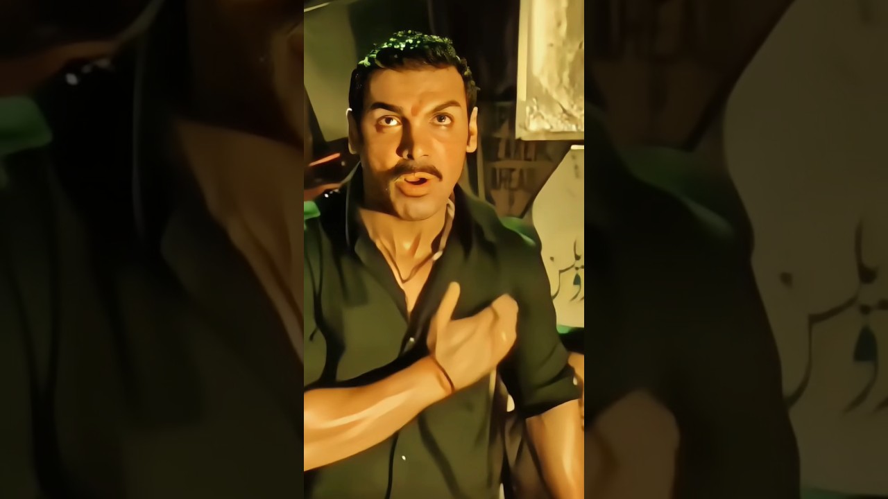 Attitude dialogue John Abraham #bollywood #short