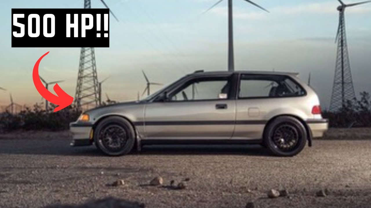 How to build a 500HP 1990 Honda Civic EF Turbo: Built from Scratch