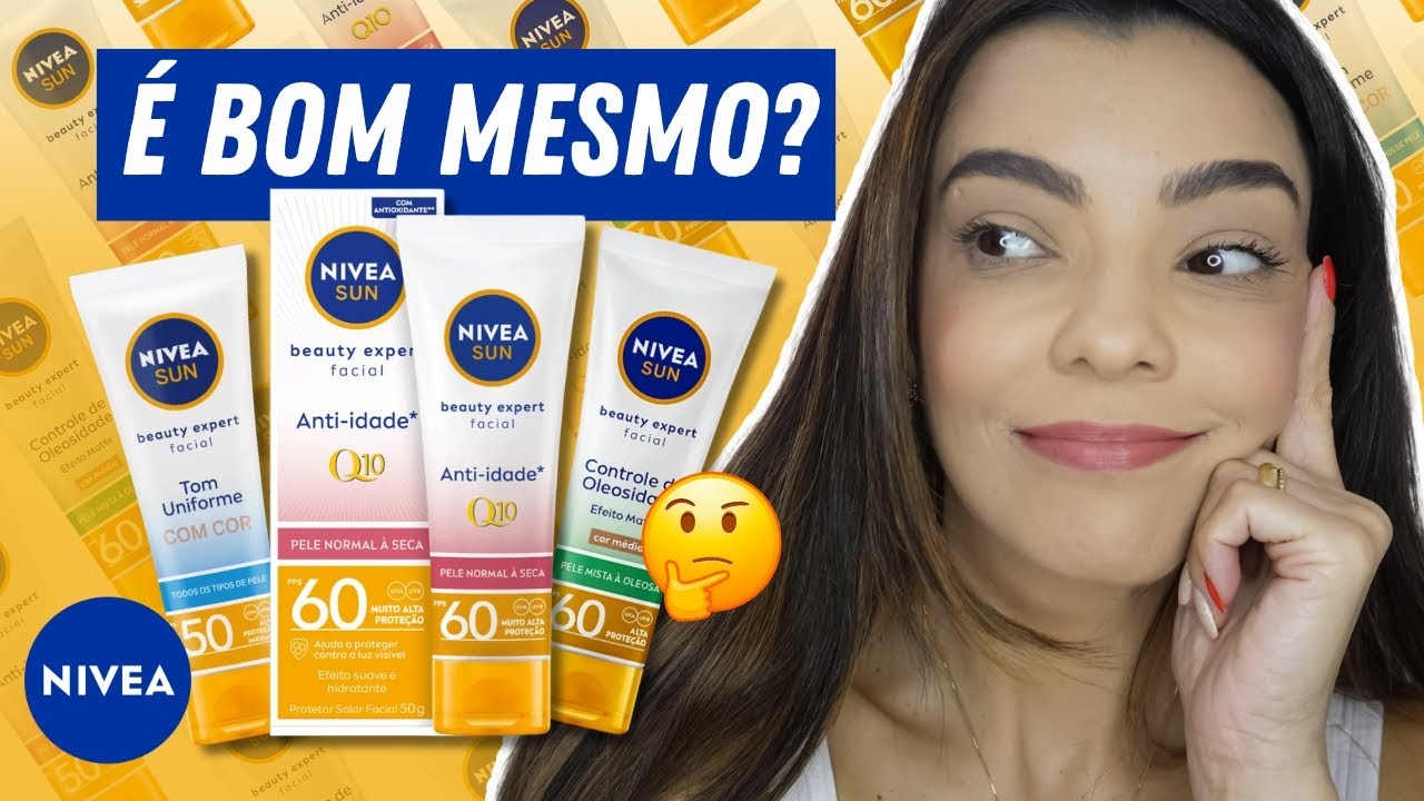 RESENHA PROTETOR SOLAR NIVEA Q10 SUN FPS 60 - PELE NORMA A SECA