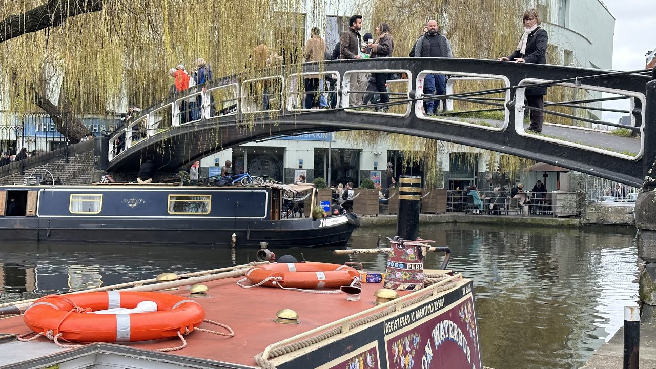 Little Venice London 🇬🇧🇬🇧: Regent’s Canal Waterbus Boat Trip to Camden