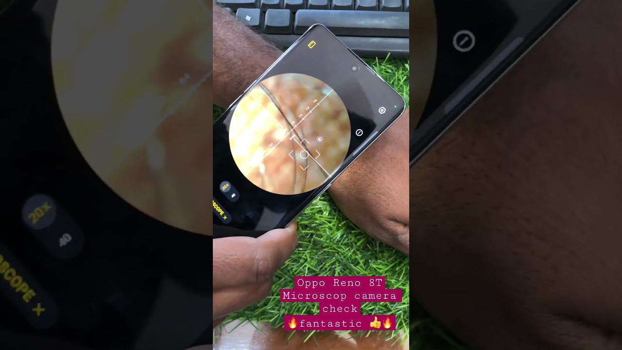 Oppo Reno. 8T 🔥MICROSCOP CAMERA TEST 👌 
