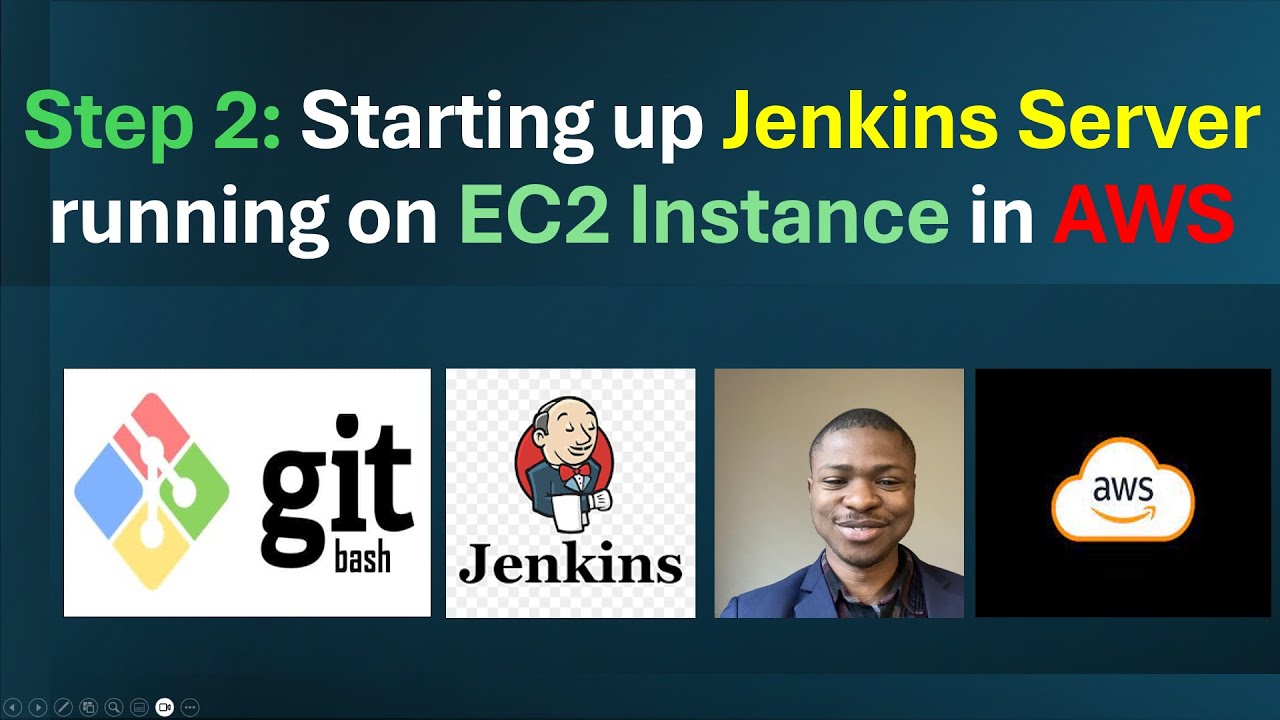 Step 2: Starting up Jenkins server running on EC2 Instance #jenkins #ec2 #gitbash #aws